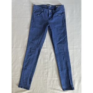 Vtg Guess Jeans Womens‎ 26 Blue Low Rise Tapered Leg Georges Marciano 28" Waist
